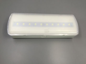 CE Approval Battery Operated Emergency Lights With Battery Backup , Fire Resistance ABS Material