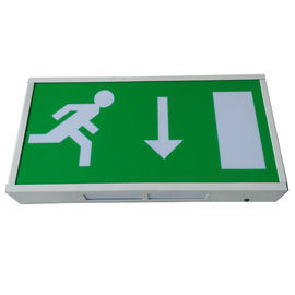 Wall Surface Mounted Power Charging Led Exit Signs With 3 Hours Operation