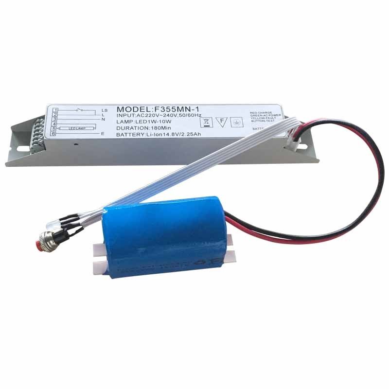 LED acil durum ışığı Güç kaynağı 14.8V 2.25Ah Li-ion pil 3 Saat F355M