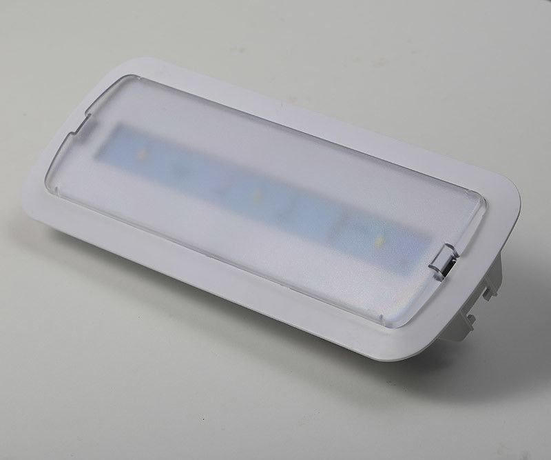 200lm Ticari LED Pille Çalışan Gömme Tavan Acil Durum Lambası, Pil Yedeklemeli 6 adet SMD 5730 L116N-B1