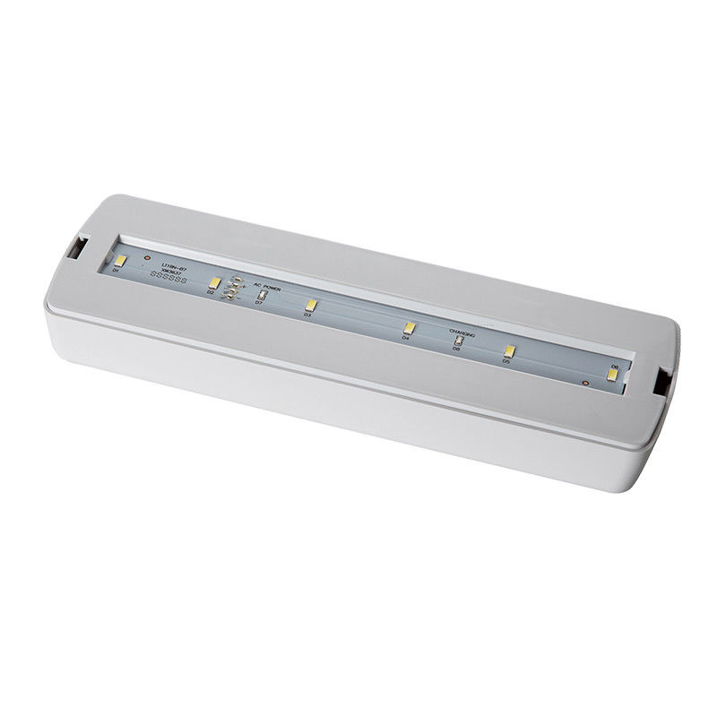200lm Ticari LED Pille Çalışan Gömme Tavan Acil Durum Lambası, Pil Yedeklemeli 6 adet SMD 5730 L116N-B1