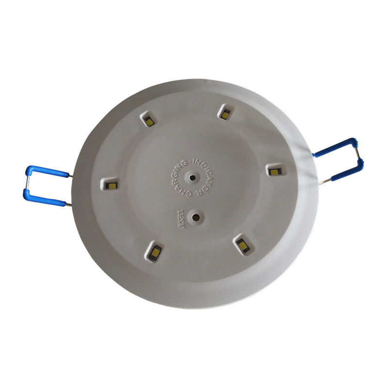 6pcs 5730 Ticari LED 3W Çatı İçeriği Batarya Yedekleme IP20 Çelik Kaplama L117N ile Acil Durum Işığı