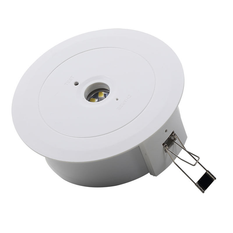 Ticari şarj edilebilir acil durum ışığı 3 saatlik çalışma 220V giriş ve 5 adet SMD LED