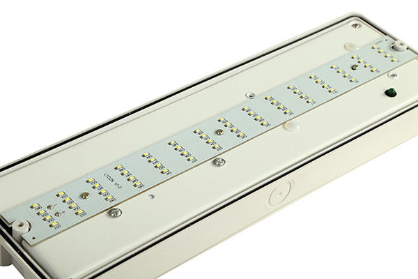Ticari duvar yüzeyi montajlı LED şarj edilebilir acil durum ışığı pil yedekleme 60pcs SMD 3014 EL060AM