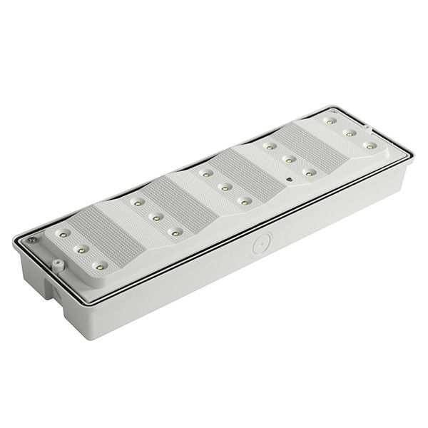 Yüzeye Monte LED Hava Koşullarına Dayanıklı Acil Durum Tavan Lambası IP65 Nikel Kadmiyum Pil 3.6V 0.6Ah EL015AMN