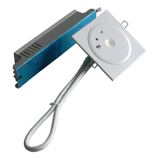 Batarya yedek 3W SMD Beyaz LED ile Batarya ile çalıştırılan Çatılı IP20 Acil Durum Işığı