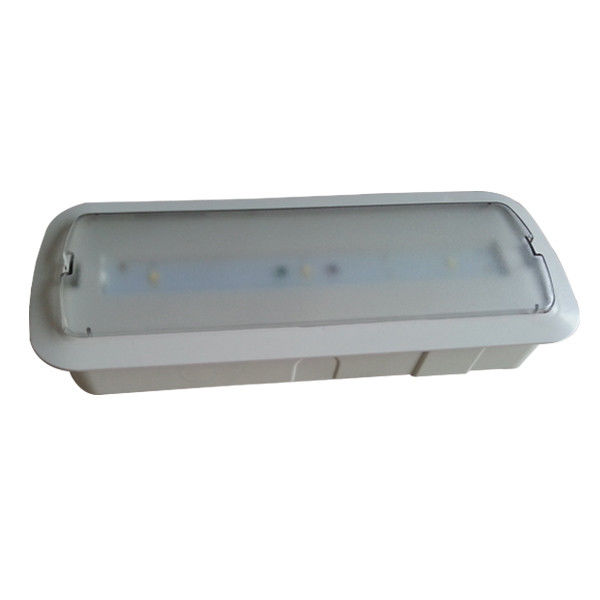220V Duvarlı Çapraz LED Acil Durum Işığı Pil yedekleme ile Bakımlı SMD 5730 L116M-C