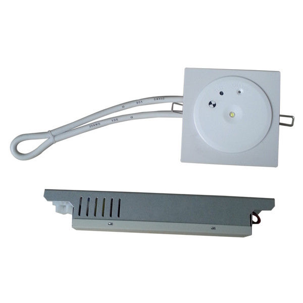 Tavan gömülü 3 Watt SMD LED yeniden şarj edilebilir acil durum ışığı Alışveriş merkezi için