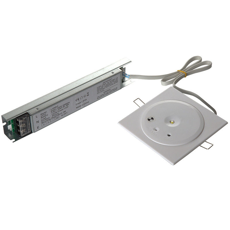 IP20 Çatı LED Acil Alt Işık 1W SMD Ni-Cd Pil 3 Saat EL104N-1