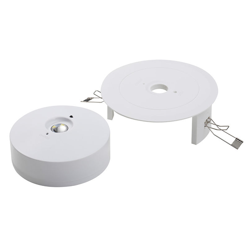 150lm 3W ticari LED tavan acil durum ışığı pil yedekle 3 saat Süresi 600mAh Pil IP42 L114N