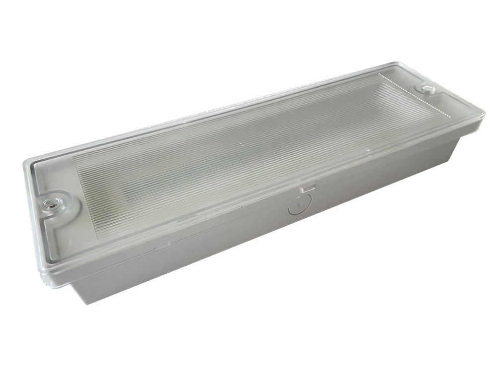 7.5W Islak Yer Su geçirmez LED Acil Durum Işığı IP65 Dış ABS PC Diffuser L130MN