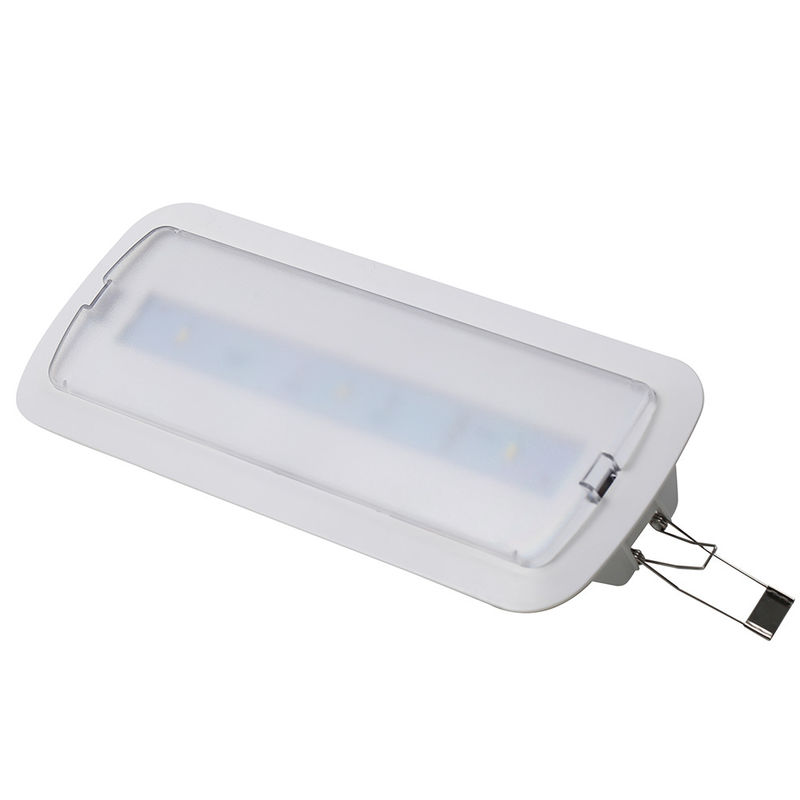 3 adet SMD 5730 LED Gömme Acil Durum Lambası, 3.6V 0.6Ah Ni-Cd Bataryalı, 3 Saatten Fazla Süre