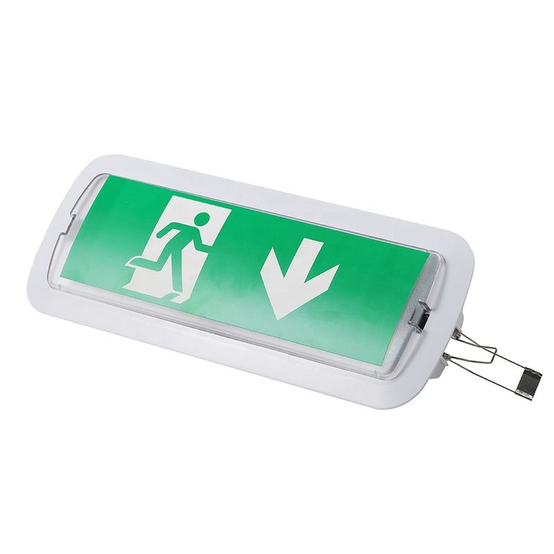 Şarj edilebilir acil durum SMD LED Işık IP20 100 Lumen 3.6V 600mAh 6000K 6500K