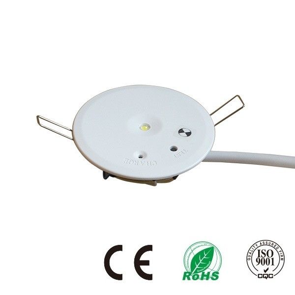 220V Bakım Gerektirmeyen Ticari LED Tavan Acil Durum Downlight'ı Batarya Yedekli 1W SMD IP42 EL1-1AN