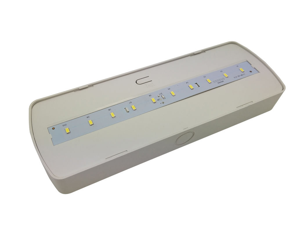 Akü ile çalışan LED Çatı Çökme Acil Durum Işığı, Yangına Dirençli ABS ve 3 Saat Süresi