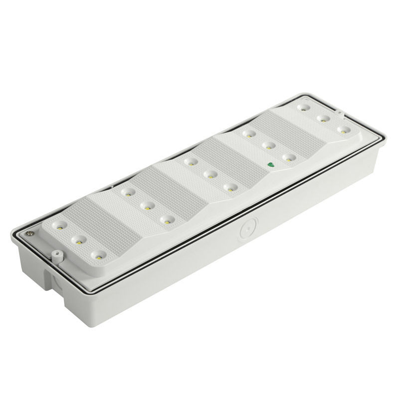 IP65 Su geçirmez LED acil durum ışığı 3W Ni Cd Pil yedekleme 15pcs 2835 SMD 6500K