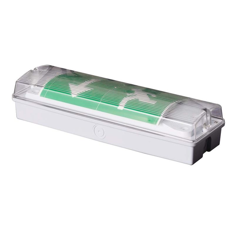 IP65 Su geçirmez LED acil durum ışığı 3W Ni Cd Pil yedekleme 15pcs 2835 SMD 6500K