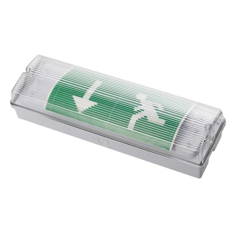 IP65 Su geçirmez LED acil durum ışığı 3W Ni Cd Pil yedekleme 15pcs 2835 SMD 6500K