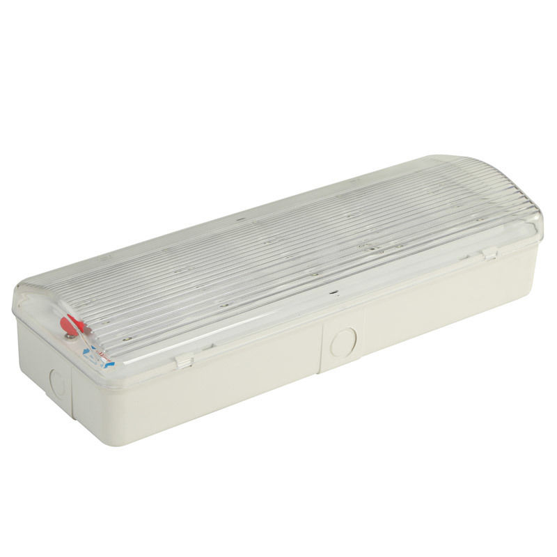 Şarj edilebilir LED acil durum ışığı 3 saatlik Ni-Cd pil yedekleme 220V 240V IP20