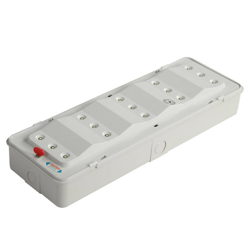 Şarj edilebilir LED acil durum ışığı 3 saatlik Ni-Cd pil yedekleme 220V 240V IP20