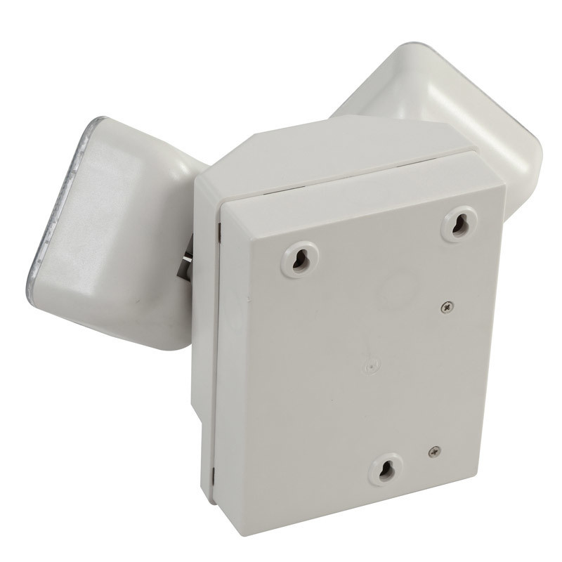 6W İkiz Spot LED Acil Durum Işığı 6500K 3.6V 3.0Ah Ni-Cd Pil PC Muhafazası IP20