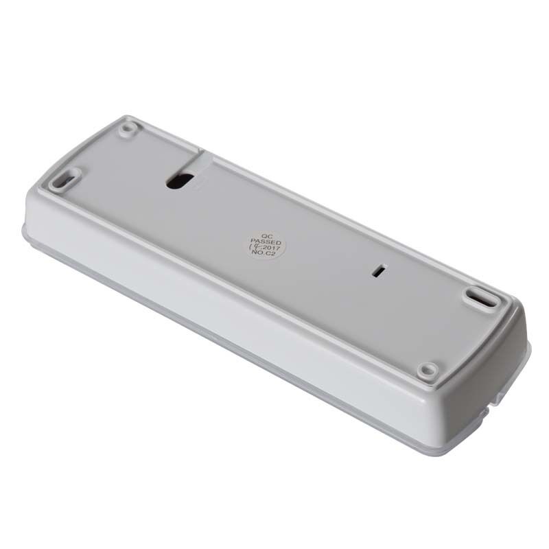 3 Saat Yedekli Nikel-Kadmiyum Pilli, Kalıcı Plastik, Acil Durum Şarj Edilebilir Duvara Monte LED Işık, IP20 Korumalı