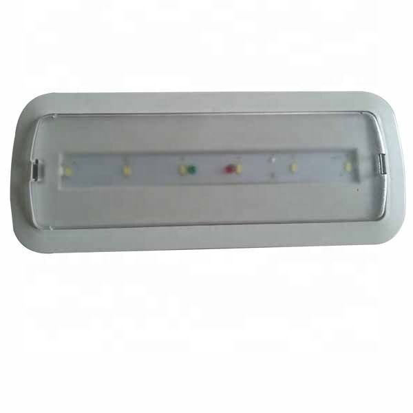 3W Wall Mounted and Ceiling Recessed LED Rechargeable Emergency Light with 3-Year Warranty and 180 Minutes Backup