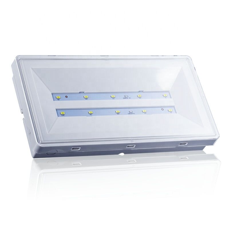 5W IP65 Su geçirmez acil durum ışığı LED Perde Islak Yer 3 Yıllık Garanti 25000 Saat