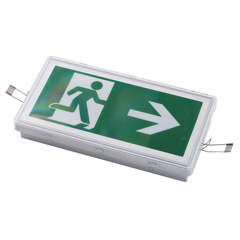 Ni-Cd pil IP65 derecelendirilmiş ve 5730 SMD LED'li tavan içi acil çıkış işareti ışığı