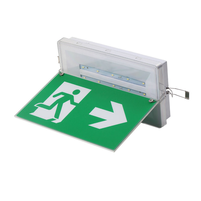 Ni-Cd pil IP65 derecelendirilmiş ve 5730 SMD LED'li tavan içi acil çıkış işareti ışığı