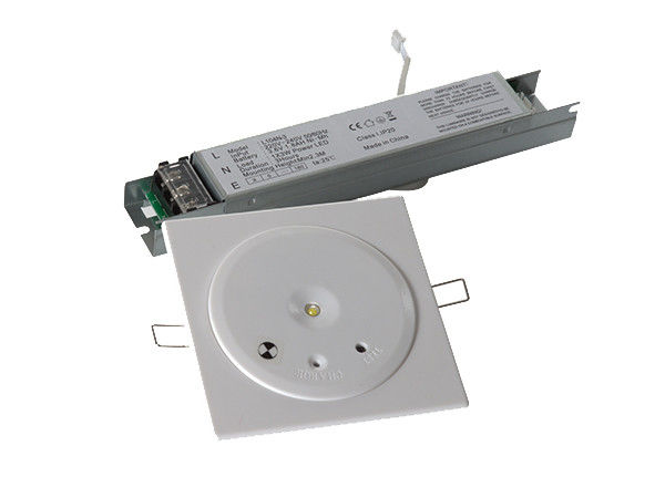Enerji tasarrufu IP20 Batarya yedekleme ile ticari tavan acil 3W SMD Beyaz Ni-Mh pil