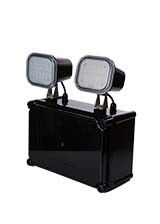 IP65 Su geçirmez 2X4W Çift Nokta Acil Durum Işığı 3 Yıllık Garanti ve Çift Başlı LED Acil Durum Işığı