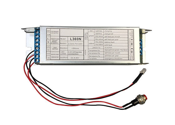 4-5W çıkış acil dönüşüm kiti 7.2V Li-ion pil ve 3 saatten fazla süren