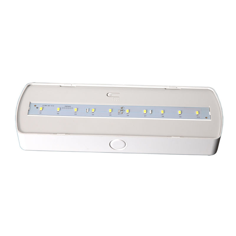 Yangına Dayanıklı ABS LED Acil Durum Işığı 3.6V Ni-Cd Pil 3 Saat Süre L119N-A