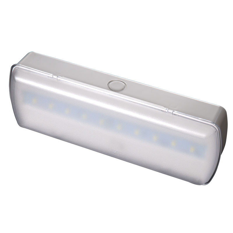 İç mekan 5W LED acil durum ışığı Doldurulmuş Kapak Duvar Yüzey Test Düğmesi L119N-A
