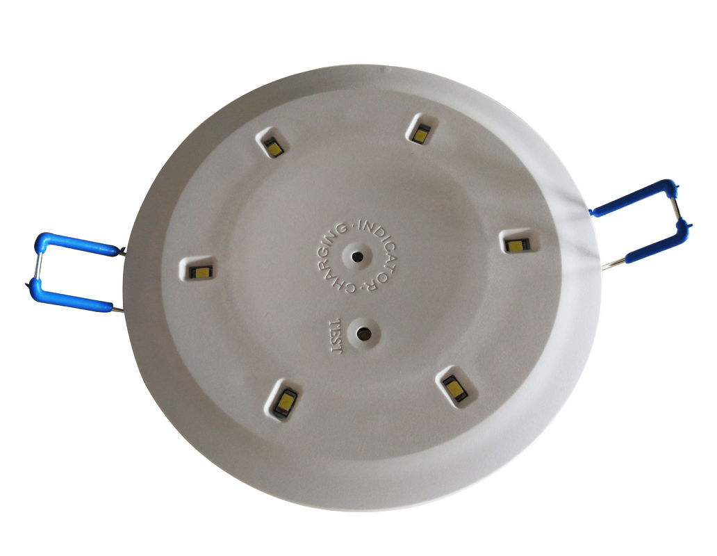 Gömme Ticari LED Acil Durum Lambası, Batarya Yedekli, Tavan Armatürü, 3.6V Ni-Cd Batarya, Çelik Kasa, IP20, L117N