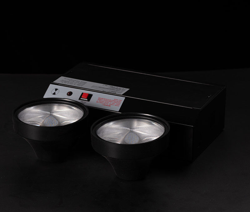 3 Yıl Garantili, 3.6V/1.6Ah Bataryalı ve 3 Saat Süreli Siyah Kasa LED Çift Spot Acil Durum Lambası