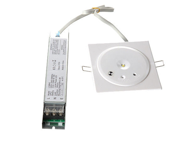 220V şarj edilebilir acil durum ışığı, 180 dakikalık çalışma, yangın geçirmez ABS kılıfı ve duvara monte edilmiş