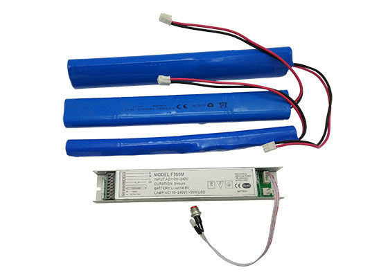 Şarj edilebilir acil durum dönüştürme kiti Li-ion pil 1-45W LED lambalar 3 saat F355M