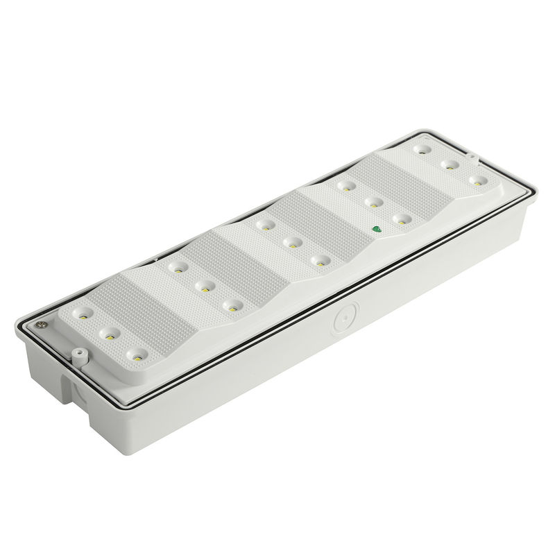 Su geçirmez LED Acil Durum Işığı Yangın Geri Dayanıcı ABS Hücre PC Diffuser 15pcs 2835 SMD IP65 L102M