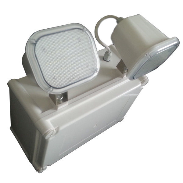 Çift Spot LED Su Geçirmez Acil Durum Lambası IP65 Ni-Cd Islak Alan Pil Kumandalı L107N