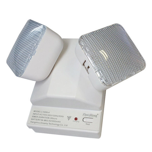 Twin Spot LED şarj edilebilir acil durum ışığı 3 yıllık garanti ile 3W pil