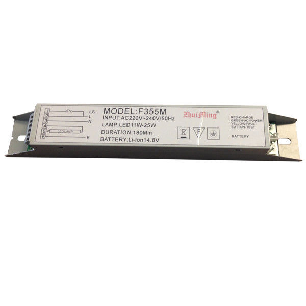 Akü ile çalışan acil durum ışık güç kaynağı 14.8V 6.0Ah Li-ion pil ve 3 saatten fazla süre için kendi kendini test etme fonksiyonu ile