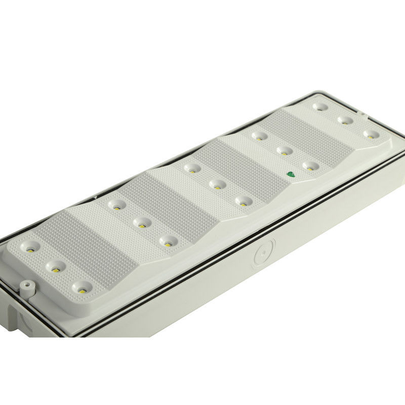 Kendini test 3 Watt Pil ile çalışan LED Su geçirmez Acil Işık Dışarıdaki IP65 Islak Yer EL015EN