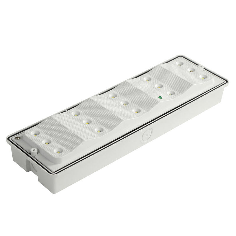 Ticari Binalar Dışarıda LED Pil Yedeklemesi Hava Duruma Dayanıklı Acil Işık 110V 127V IP65 EL015AN