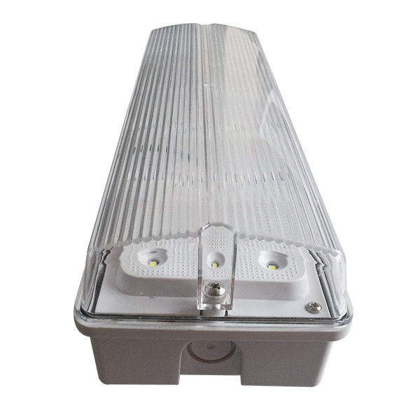 Ticari Binalar Dışarıda LED Pil Yedeklemesi Hava Duruma Dayanıklı Acil Işık 110V 127V IP65 EL015AN