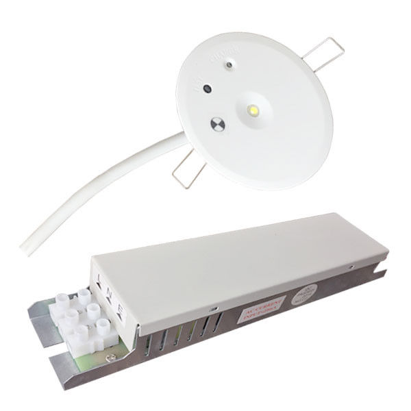 1W SMD Beyaz LED 220V Batarya yedekleme ile yatak tavan acil durum ışığı Ticari binalar IP20