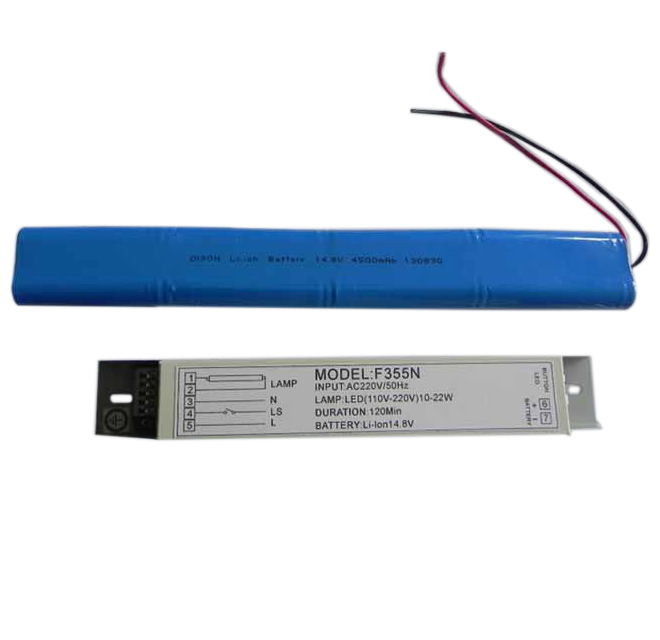 Acil durum ışığı Güç kaynağı LED aydınlatma 14.8V 4.5Ah Li-ion pil BL020AM