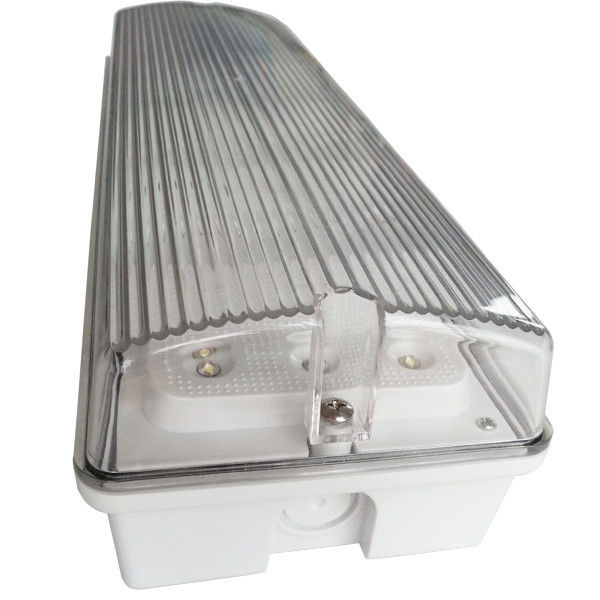 IP65 Su Geçirmez Acil Durum Lambası 110V 220V LED Otomatik Nemli Ortam Dış Mekan Eğitim Binası EL015ANI