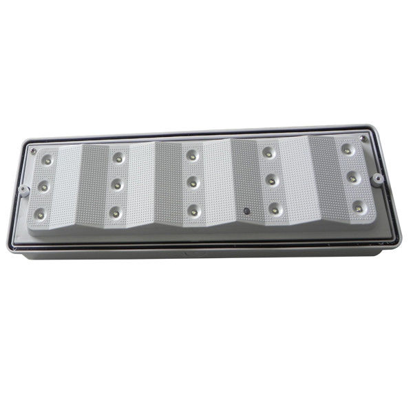 Tavan 120mA LED bakımsız Su geçirmez acil durum ışığı Islak Yer ROHS onaylı IP65 EL015AMNTI